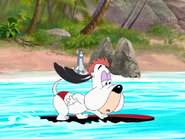 Endless Bummer - Droopy on his surfboard