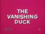 The Vanishing Duck