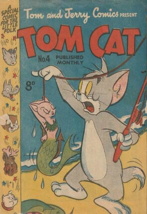 Tom-jerry-comics-present-tom-cat-rosnock-1952-series-4 Cover