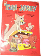 Whitman - Tom and Jerry Go Camping - Sticker Fun - 01