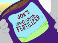 Game Set Match - Joe's Gro Quik Fertilizer bag