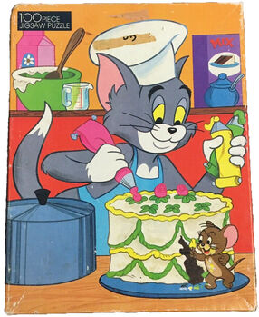 Cake Chef - Tom and Jerry - Golden Jigsaw Puzzle - 01.jpg