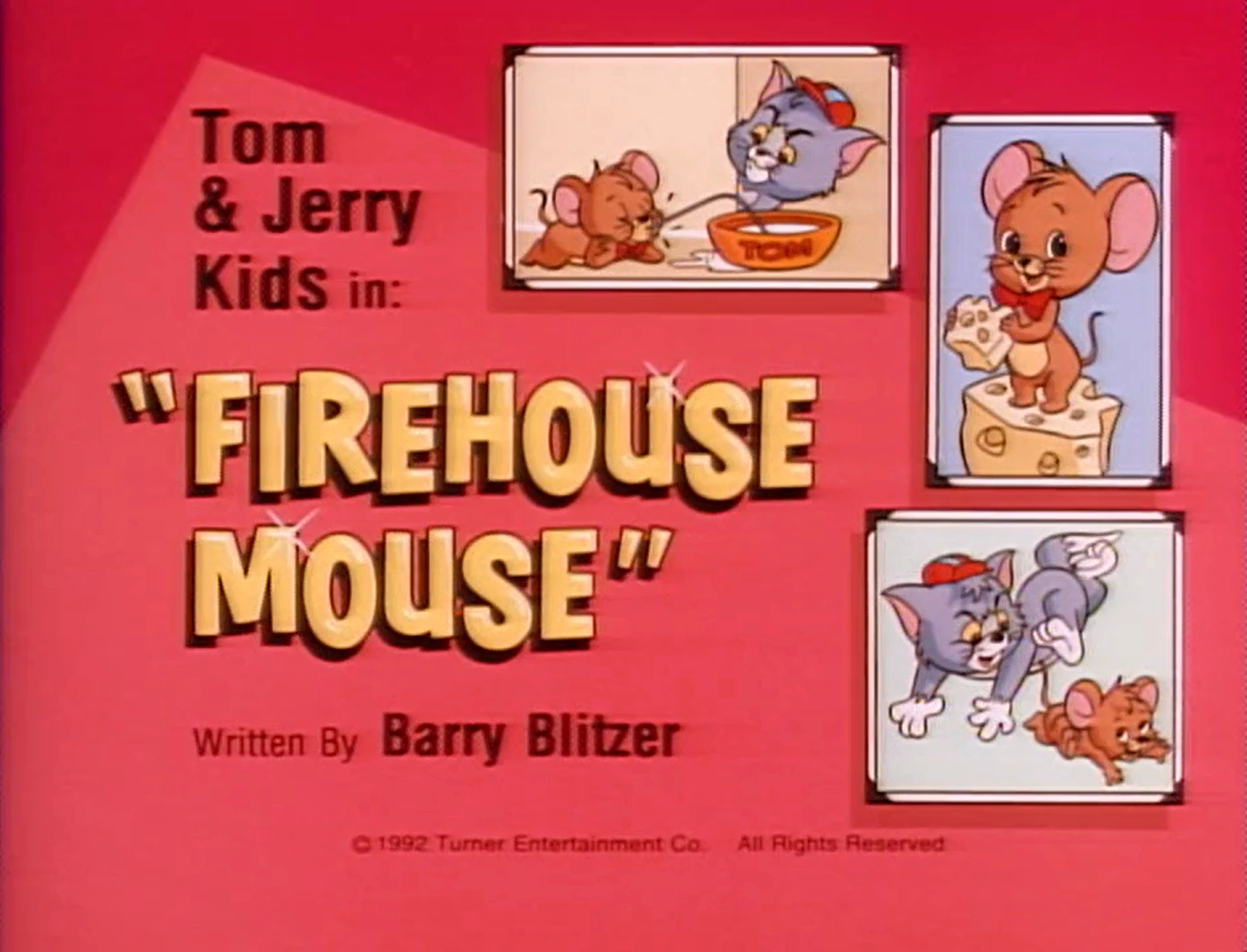 Firehouse Mouse | Tom and Jerry Wiki | Fandom