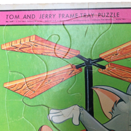 Tom and Jerry - Flying Machine - Whitman Frame Tray Puzzle 1965 - 02