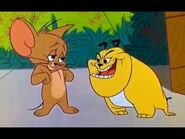 Jerry Mouse and Tiny Bulldog