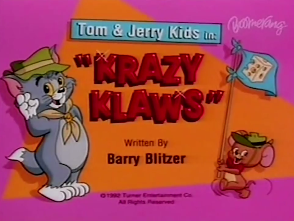 Krazy Klaws Tom And Jerry Kids Show Wiki Fandom