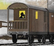 Тормозные вагоны летучего лосося