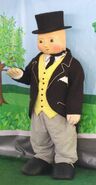 Sir Topham Hatt mascot DOWT