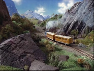 Путь со стороны утёса