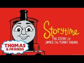 Thomas & Friends™ - Story of James the Funny Engine - NEW - Story Time - Podcast for Kids