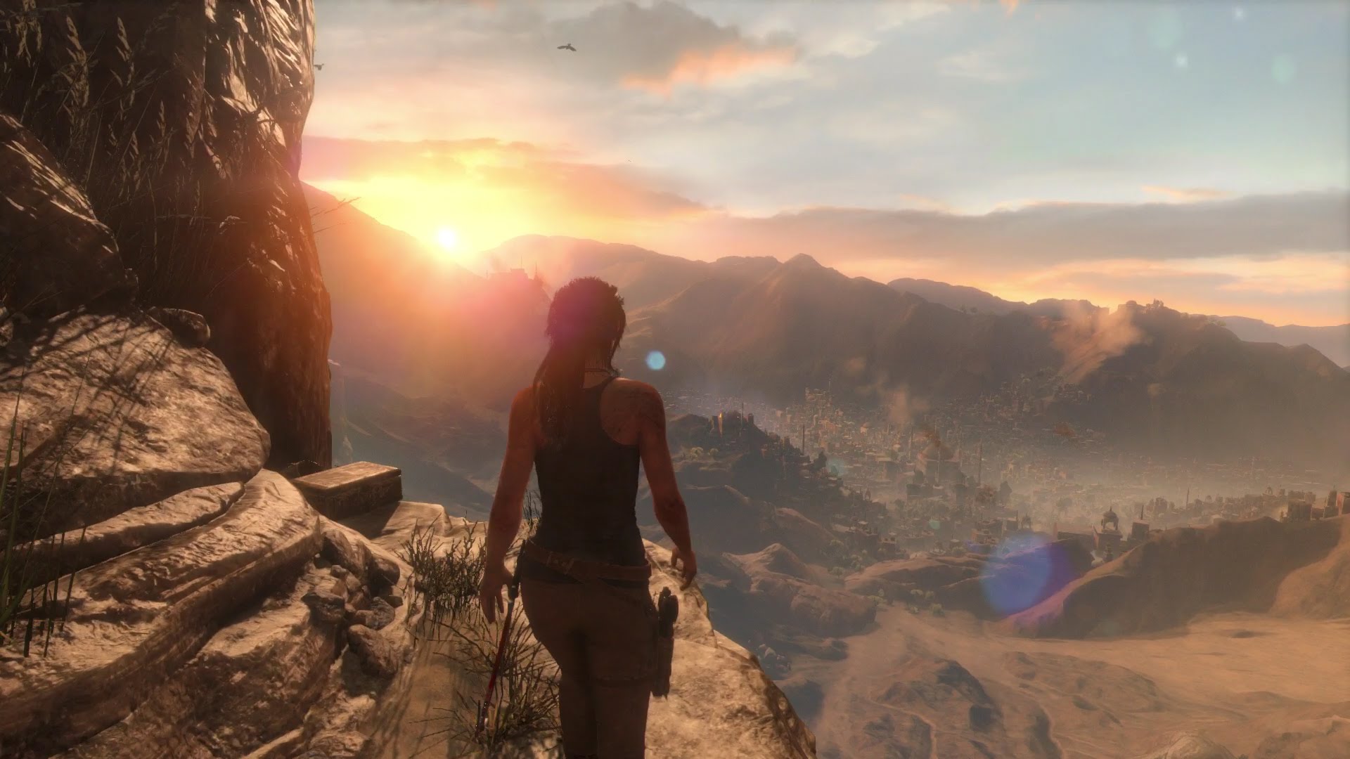 Rise of the Tomb Raider: Find a way out of the archives, walkthrough