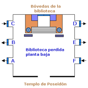 Mapa, planta baja.