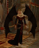 Natla con su túnica.