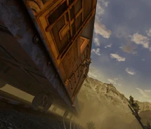  entrando en el último vagón.