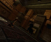  consiguiendo que el  se estrelle contra los tres bloques.