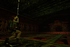  tirando de la cadena.