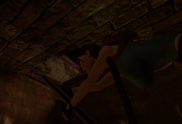  activando la palanca.