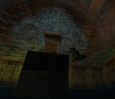  sumergiéndose en la fuente.