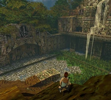 Las ruinas externas.