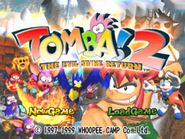 Tomba 2 Proto Title Screen 28091999