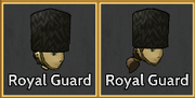 Royal Guard Hat Icons