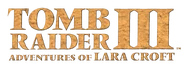 Logo officiel de Tomb Raider III.