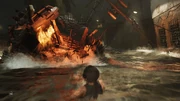 水から顔を出して1 shadowofthetombraider