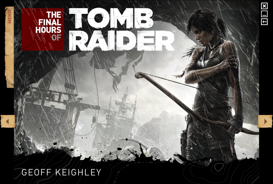 Final hours 3. Tomb Raider IOS. The borders of the Tomb Raider. Final hour.