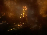  enfermé dans son sarcophage par Horus.