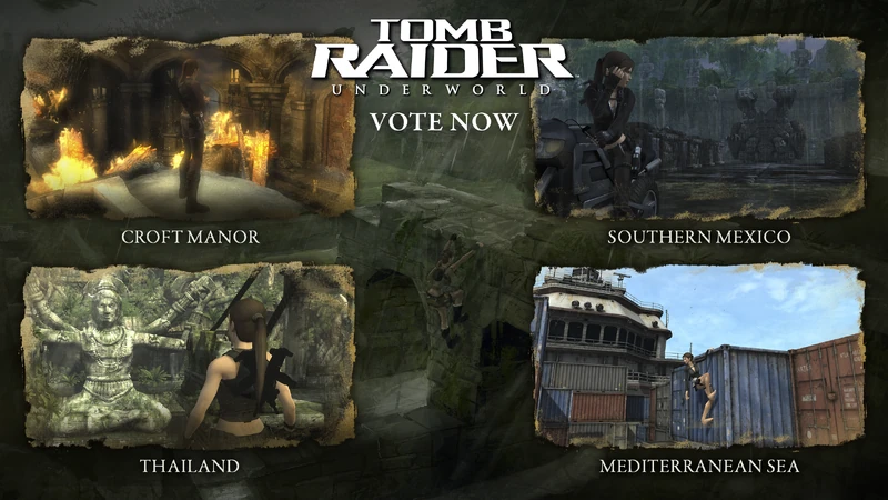 Sondaggio Livelli Tomb Raider Underworld