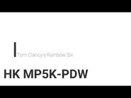 Rainbow Six- HK MP5K-PDW