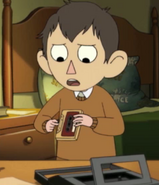 Wirt's normal attire before entering the Dark Forest