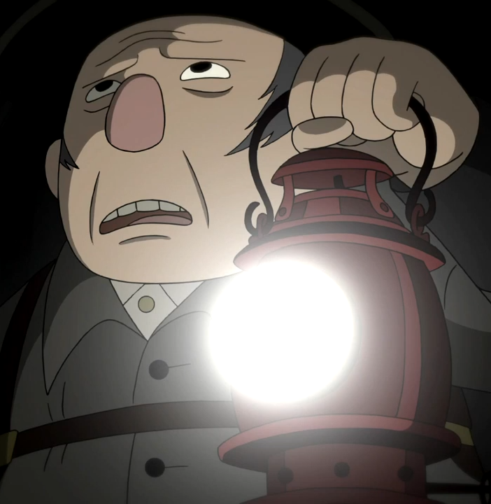 over the garden wall lantern