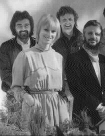 , , Junior Campbell i Ringo Starr w 1984 roku