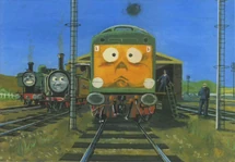 Diesel D261 w Railway Series