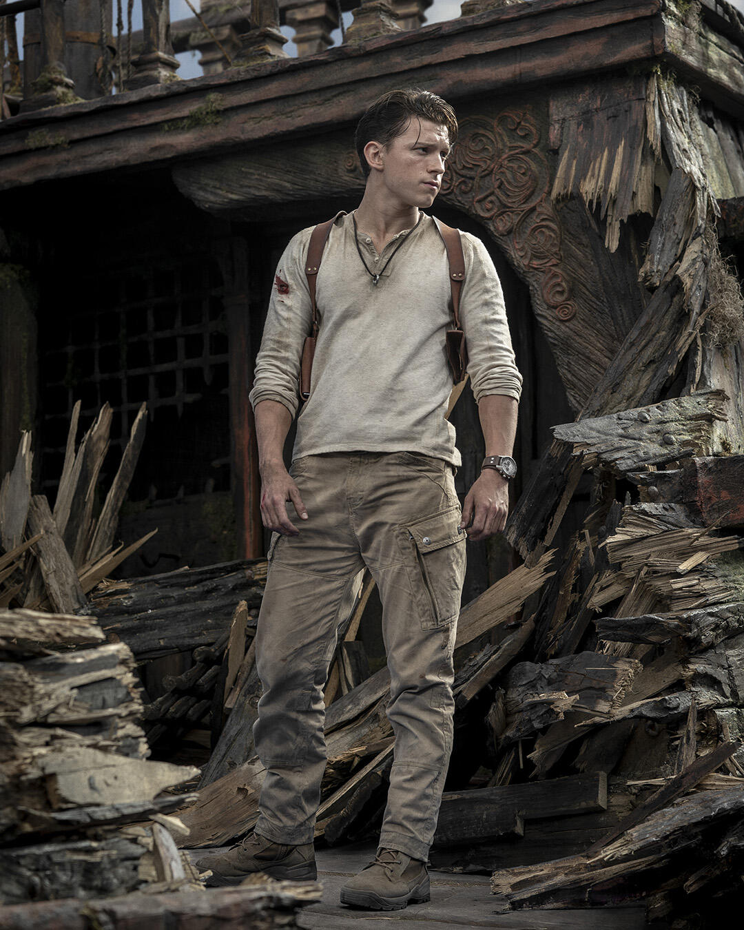 Tom Holland Shows off His Work in Progress Nathan Drake Look For