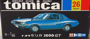 No. 26 Toyota Celica 1600GT | Tomica Wiki | Fandom