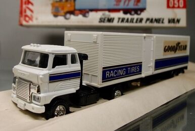 偽*ト様 トミカ ダンディ050 日野 セミトレーラー パネルバン TOMY 偽*ト様 トミカ ダンディ050 日野 セミトレーラー パネルバン