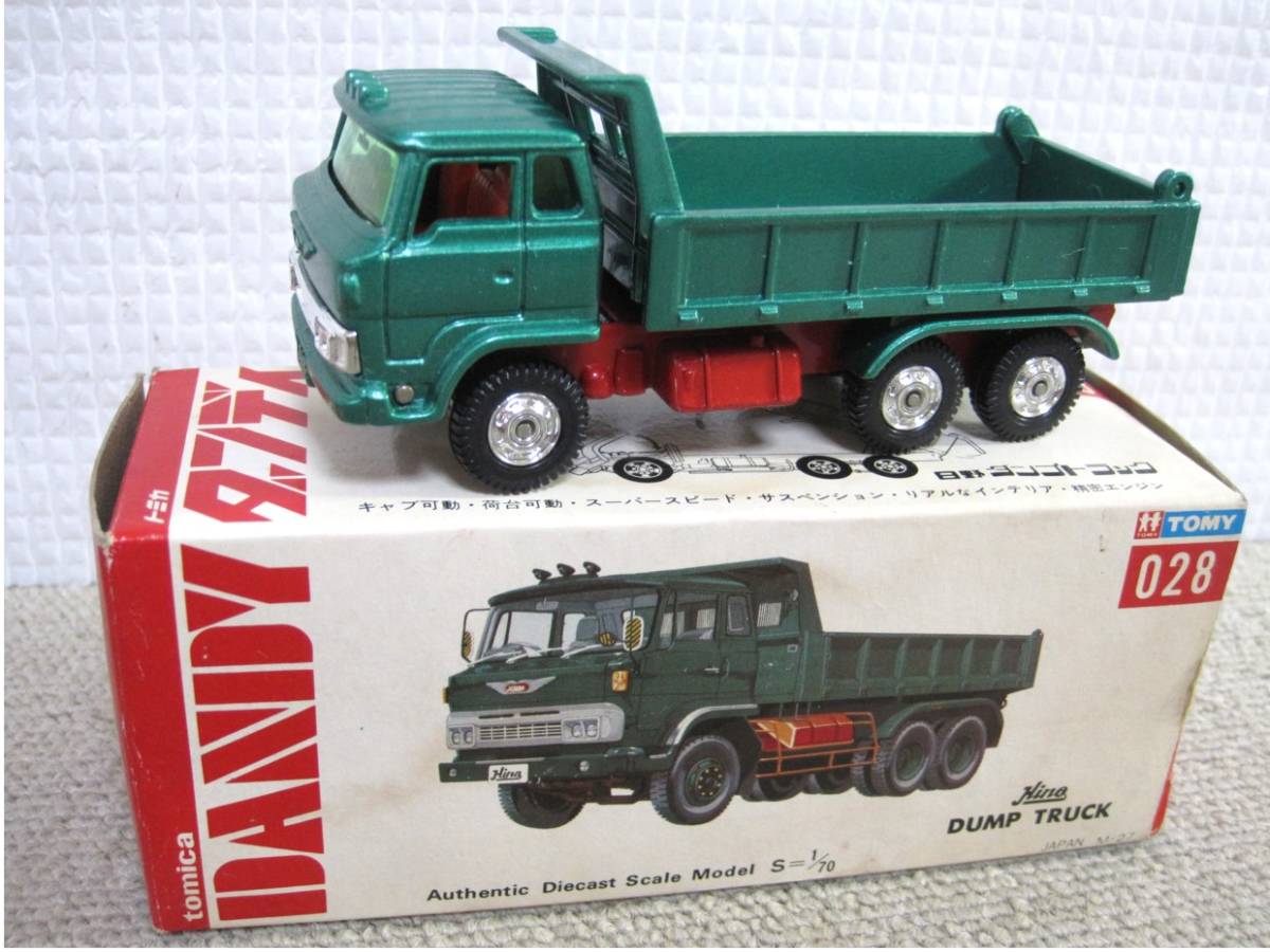Tomica Dandy 028 Hino Dump Truck | Tomica Wiki | Fandom