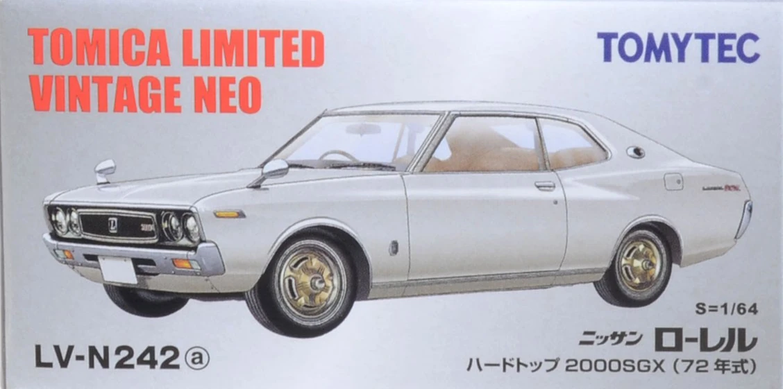 LV-N242a Nissan Laurel Hardtop 2000SGX (72) | Tomica Wiki | Fandom LV-N242a Nissan Laurel Hardtop 2000SGX (72) | Tomica Wiki | Fandom