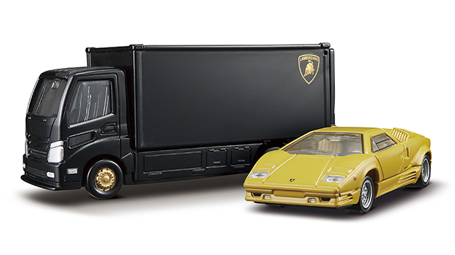 Tomica Transporter Lamborghini Countach 25th Anniversary | Tomica 