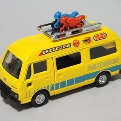 Tomica Dandy L12 Nissan Caravan Pocket Bike | Tomica Wiki