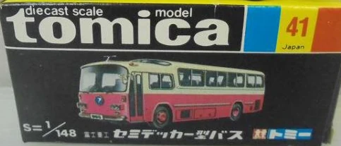 No. 41 Fuji Semi-Decker Type Bus | Tomica Wiki | Fandom