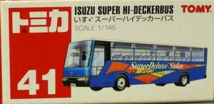 Faial Mening Aanvulling No. 41 Isuzu Super Hi-Deckerbus | Tomica Wiki | Fandom