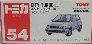No. 54 City Turbo II | Tomica Wiki | Fandom