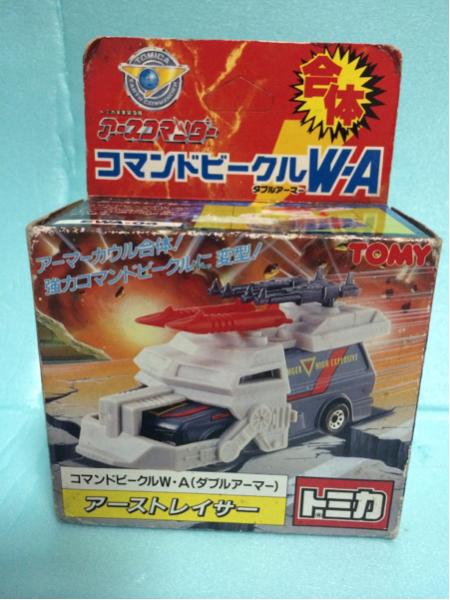 トミカ コマンドビークル アーストレイサー W・A EWA-06 Earth Commander Command Vehicle W-A EWA06 Earth Tracer