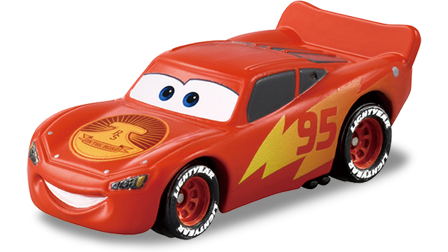 TAKARA TOMY Tomica Cars C-02 Lightning McQueen (Dinoco Type)