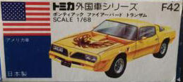 No. F42 Pontiac Firebird Transam | Tomica Wiki | Fandom