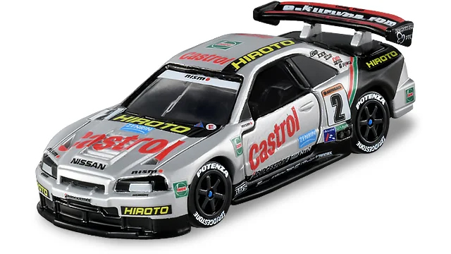 エポック社　インドアレーサー　1/43 カストロール・ニスモ GT-R エポック社 インドアレーサー 1/43 カストロール・ニスモ GT-R