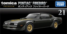 Miniature Yonezawa Diapet Pontiac Firebird Trans Am, 1/53, Rouge, Japon, G-67